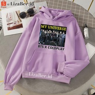 BTS x Coldplay My Universe Oversize Hoodie LatestAlbum Coldplayxbts Sweater My Universe Size Xxxl Ho