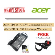 Acer Adapter [Free Power Cable] Replacement Laptop/Notebook AC Adapter Charger for Acer Travelmate 4730 Series