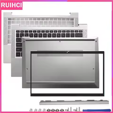 NEW Laptop For HP EliteBook 735 G7 830 G7 G8 Front Bezel Palmrest Bottom Case Replacement Keyboard h