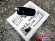 กระจก Rizoma RZM อลูมีเนียม CNC ทรงเหลี่ยม เลนส์ตัดแสง