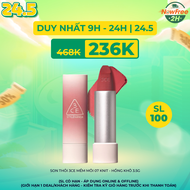 Son Thỏi 3CE Mềm Môi 07 Knit - Hồng Khô 3.5g