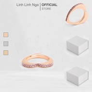 Marorie Crystal Heart Ring - CK5-31470138 Genuine full bill