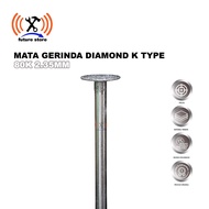 MATA DIAMOND GRINDING BIT K TYPE 80K 2.35MM ORIGINAL - DIAMOND GRINDING BIT K TYPE 80K 2.35MM - DIAM