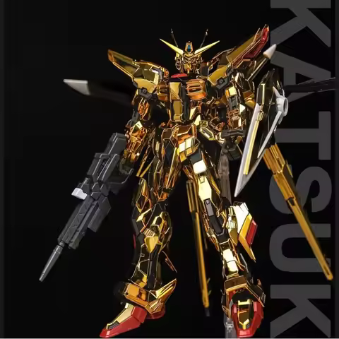 CHANGLONG 5506 ORB-01 Akatsuki Oowashi Unit 1/144 Scale Mecha Model Full Gold Electroplated Armor As