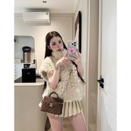 Super Cute Furry GileJacket L1 Winter Jacket Woman Winter Coat Woman