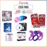 [Discreet] Cock Ring Sex Toy For Men Strong and Firm Hold Long Lasting for Erection Vibrator Various Sizes Durex Joker
