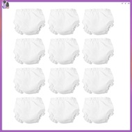 🍳 20Set White Tiny Doll Underwear 7X2.8X0.04in for Baby Doll Pretend Play