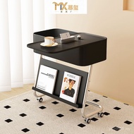 Feeling Shelf Small Simple Luxury Tea Extremely Narrow Style Bedside Table Light Modern Bedroom Mobi