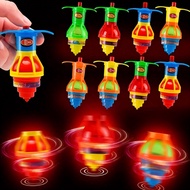 Children's luminous gyroscope toy/luminous rotating gyroscope/creative children's flashing toy/rainb