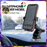 (GI) Portable Smartphone Car Holder Adjustable 360 Degree with Suction Cup