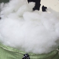 COTTON FACTORY - 1kg of pure white grade 1 cotton balls to stuff pillows, stuffed animals, make cush