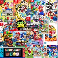 唯一過萬好評持牌商店 Switch Mario系列 Super Mario Bros Wonder 驚奇 超級瑪利歐RPG Super Mario RPG 超級舞動 WarioWare Mario Party Superstar 瑪利歐東京奧運 Super Mario 3D World Super Mario Maker 2 Super Mario Odyssey Mario Kart 8 Deluxe Mario Golf Paper Mario Tennis Mario vs Donkey Kong