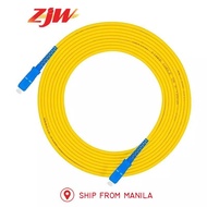 ZJW Mixed Patch Cord SC/UPC SC/APC Single-Mode Fiber Optic Cable Patch Cord For Globe & Converge