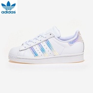 Adidas Women's Originals Superstar J FV3139 hologram white Sneakers (Size-mm)