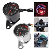 Ready Stock Motorcycle KMH Gauge Odometer Speedometer Speedo Meter LED for Honda Cafe Racer-502