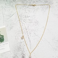 皓石小碎鑽項鍊金色鎖骨鏈