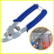 ஐ ☋ ◨ GLP Hog Ring M-Plier Crimpper M Nail MClips Pet Cage Repair Tool for Wire Fence