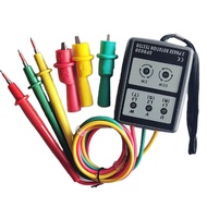 Phase Detector SP8030 Phase Sequence Meter with LCD Light and Buzzer Prompt for Judging Phase Sequen