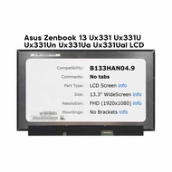 Asus Zenbook 13 UX331 UX331U UX331UN UX331UA UX331Ual B133HAN049 13.3'' Laptop Notebook FHD Display LCD LED Screen New