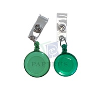 HIJAU ID CARD CLIP / YOYO ID CARD / TRANSPARENT GREEN YOYO ID CARD CLIP