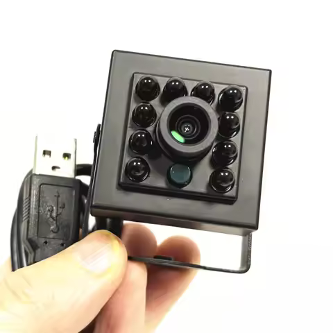 2MP 1080P 1/3 CMOS Ir Infrared Usb Camera UVC with 940nm IRCUT Ir Led Night Vision Aluminum Mini Cas