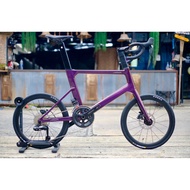 จักรยานมินิหมอบ JAVA CL CARBON ER9-24sp. 🤍💜🤎