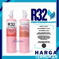 FREON R32 KALENG + KRAN ISI 650 GRAM | FREON Refrigerant AC R 32 YUKIO ORIGINAL  KEMASAN KALENG BOTO