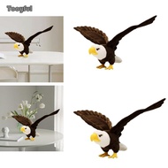 Tooyful Bald Eagle Stuffed Animal Eagle Toy,Animal Doll,Plush Eagle Doll Soft Cartoon Home Decor Eag