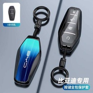Car Key Case Full Cover Shell Holder Protection For BYD Tang EV600 Han EV Yn ATTO 3 Song PLUS Pro MA