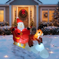[SzxflieaeMY] Christmas Inflatable Santa, Novelty ,Large ,Christmas Inflatable Outdoor Decoration Bl