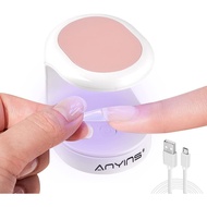 Lampu UV Mini untuk Kuku Gel, Lampu UV untuk Kuku, Lampu Kuku UV Mudah Alih 16W, Lampu UV Profesiona