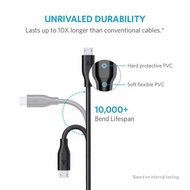 Kabel Charger Anker PowerLine Micro USB Cable Usb 6ft / 18m Kabel HIGH SPEED Fast charging CABLE DAT
