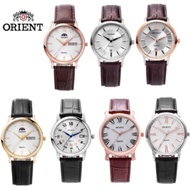 Orient Men's Leather Wristwatch Casual Watches Analogue Water Resistant Wristwatch Luxury Simple Men Leather Watch