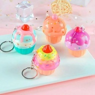 GANTUNGAN SQUISHY CUPCAKE KEYCHAIN SQUISHY TOYS