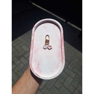 GANTUNGAN Initial keychain / simple keychain / bag charm / initial name