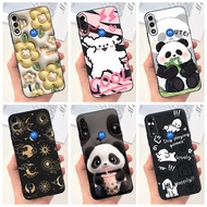 For Motorola Moto E7 Power Case Soft Black Silicone Cover For Moto E7i Power XT2097-13 Shockproof Ca