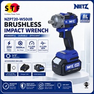 🔥【NIETZ】NZPT20-W500B 20V 500Nm Brushless Cordless Impact Wrench 1/2” Heavy Duty Impact Gun