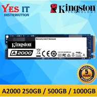 Kingston A2000 250GB / 500GB / 1000GB M.2 2280 NVMe PCIe Gen 3 x 4 NAND SSD  (SA2000M8/250G) /( SA20