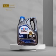 Mobil Super 10W-40 semi synthetic.