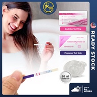 1PCS Ovulation test kit urine test kehamilan ovulation test strip early pregnancy test strip ujian cek kehamilan