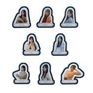 Sticker JKT48 Gen 12 Kalender 2025 A Gaze Of Dream | Aralie Delynn Erine Fritzy Kimmy Lana Levi Lily