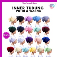 Inner Tudung Budak Sekolah Putih Hitam Original Tudung Si Comel Anak Perempuan Baju Skaf Serkup