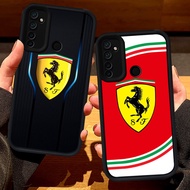 S43 Ferrari Casing for Realme 14 14T 14X C71 C73 5s C2s C75 5 C17 C2 5i Narzo 10A 20A 7i 9i 6i 10 bl