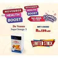 DE VENUS SUPA OMEGA-3 30's ( EPA / DHA396 /264 & VITAMIN E )