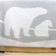 北極熊毛毯【寶特瓶回收環保纖維織品】