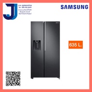 SAMSUNG ตู้เย็น Side by Side (ไซด์บายไซด์) RS64R5131B4/ST with All-around Cooling, 635L ( RS64R5131B4 )