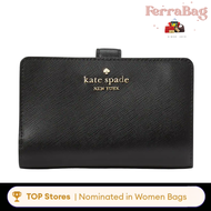 Kate Spade Madison Saffiano Leather Medium Compact Bifold Wallet KC580