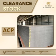 AE ZIMMER (CLEAR STOCK) J3 Indoor ACP 4x8 feet, Single Face Colour, 3mm | 4mm Thickness ACP Sheet