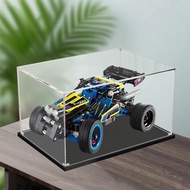 Lego 42164 Off-Road Buggy Acrylic Case / Kotak Pameran Jernih Untuk Popmart Labubu Zimomo & Kasut / 