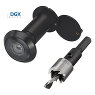 220-Degree Solid Peep Holes for Door with 16mm Drill Bit,0.63in Door Peephole for Door Thick From 1-